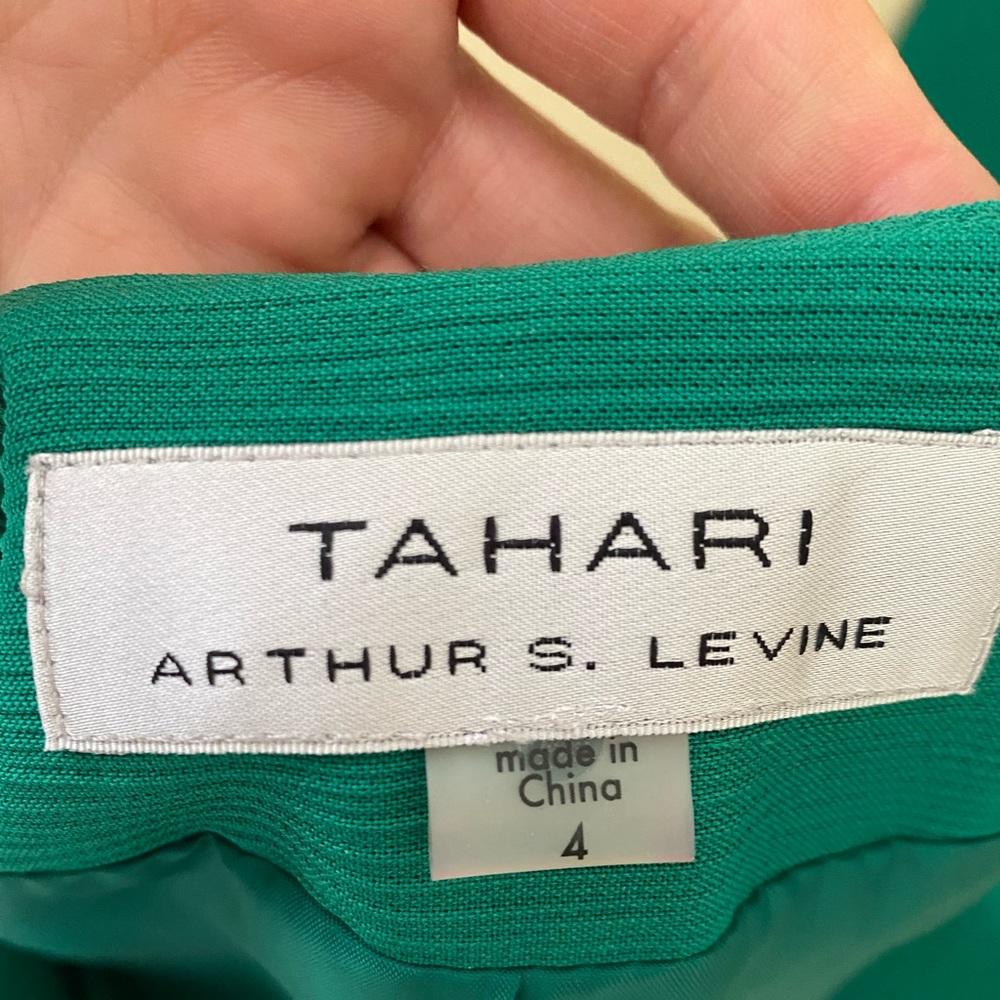 Tahari Green Suit